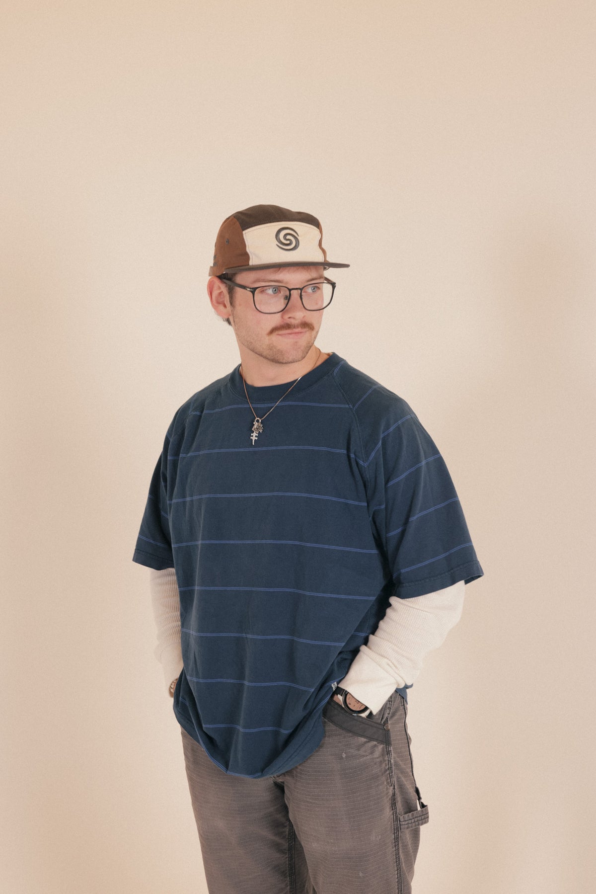 Five panel hat
