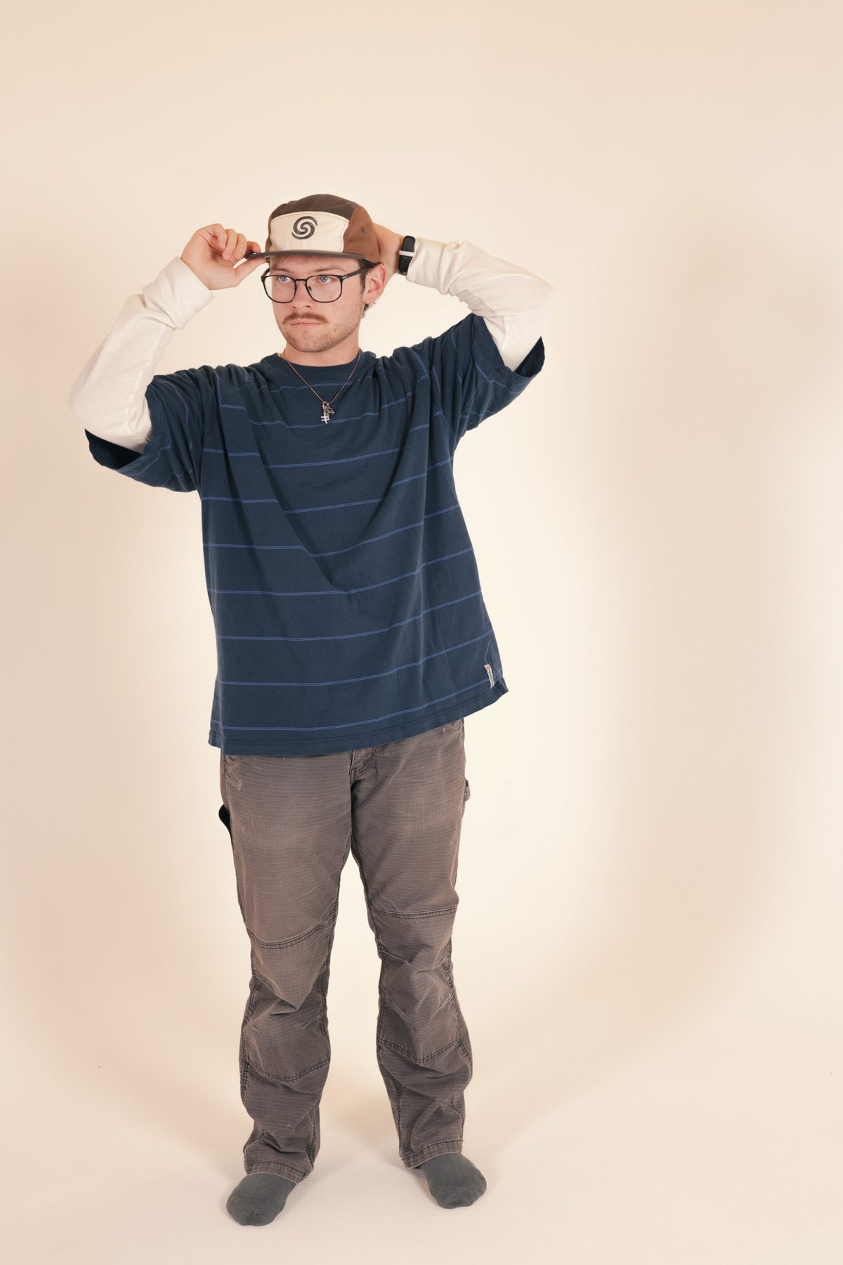 Five panel hat